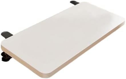 Desk Extension Shelf Board Keyboard Tray Ergonomic for Home Office, Practical Supplies for Computer Table Arm Rest Expansion- White