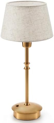 UMEXUS Cordless Rechargeable Table Lamp, Small Battery Operated Table Light