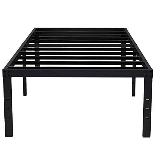 18 Inch Twin XL Bed Frames Heavy Duty with Tall Storage Space