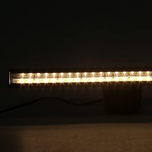 LED Computer Monitor Light, Laptop Screen Reading Lamp, Adjustable Color Temperature Desk Lamp with USB Power for Office Study, No Screen Glare, Aluminum and ABS Build