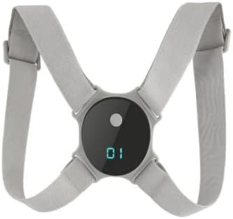 predolo Posture Correction Strap Posture with Adjustable Bands Breathable Back Brace with Straps for Office Workers, Desk Work, 9.5 8.9 2 Cm, style to 2