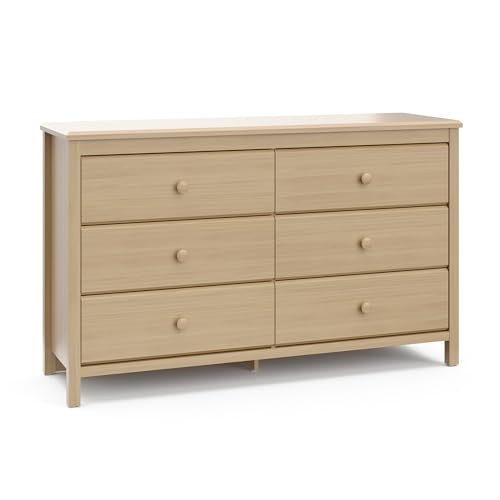 Alpine 6-Drawer Dresser, Driftwood
