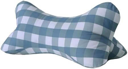 Neck & Cervical Pillows Dog Bone Shaped Travel Neck Pillows With Washable Removable Cover For Car Bus Truck Driving Comfort Head Rest Support Bone Pillows For Neck Chiropractic Pillow ( Size : E )