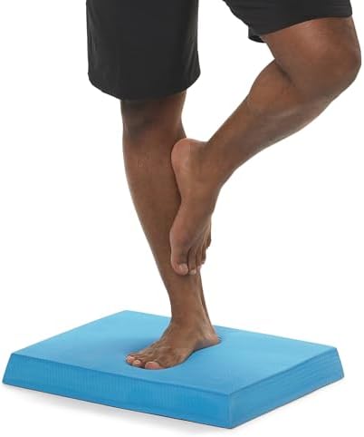 OPTP Pro Balance Pad – Soft, Foam Stability Training Pads, Blue, Large