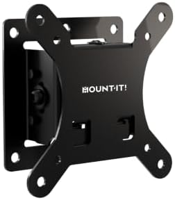 Mount-It! Tilting TV Wall Mount 24-32 in, 1.65 in Profile, Quick Release