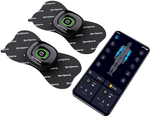 Comfytemp Wireless TENS Unit Muscle Stimulator with APP, FSA Eligible Smart Dual Host HSA TENS Machine for Pain Relief, EMS Device with 32 Modes, Pulse Muscle Massager for Back Shoulder Sciatica K6108