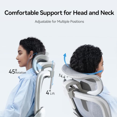 SIHOO B100 SE Ergonomic Mesh Office Chair, Desk Chair with Lumbar Support
