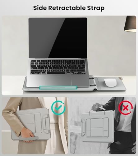 Nillkin 16 inch Laptop Sleeve with Stand (4-in-1), 2 Stand Modes, Mouse Pad