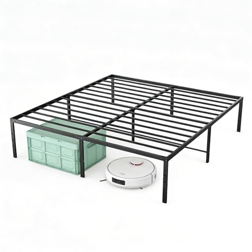 Full Size Metal Bed Frame, Platform Bed Frame, 16 Inch