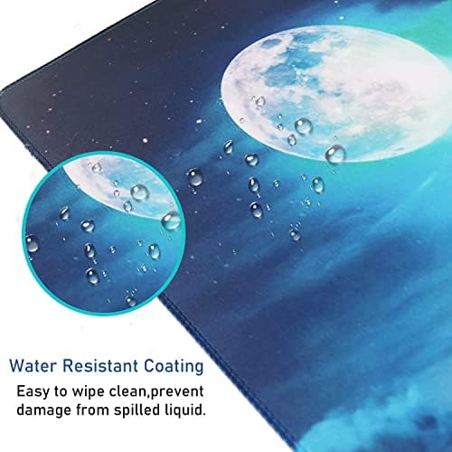 Large Mouse Pad, Gaming Mousepad, 31.5x15.7x0.12 in Extended Mouse Mat