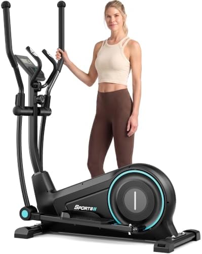 THERUN Elliptical Exercise Machine, Magnetic Elliptical Machine for Home