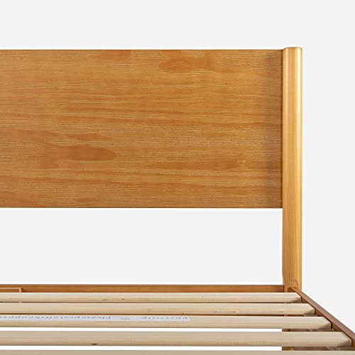 Zinus Allen Mid Century Wood Platform Bed Frame, Full