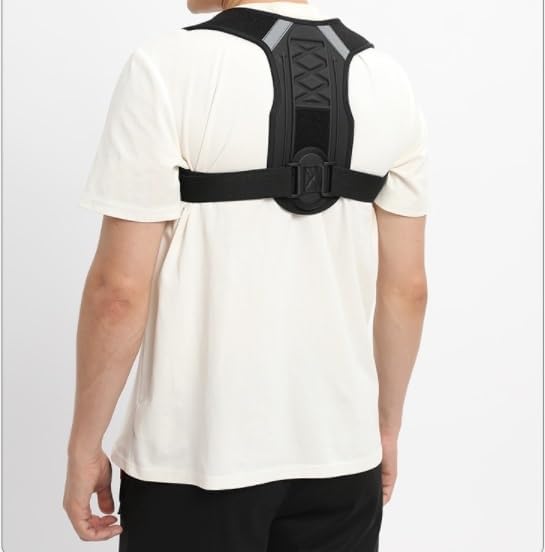 Correction Belt Anti-hunchback Sitting Posture Corrector Invisible Clavicle (D,Small)