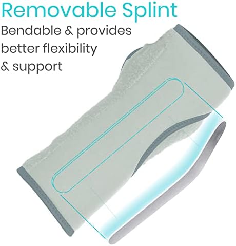 Vive Night Wrist Splint Brace - Left, Right Hand Sleep Support Wrap