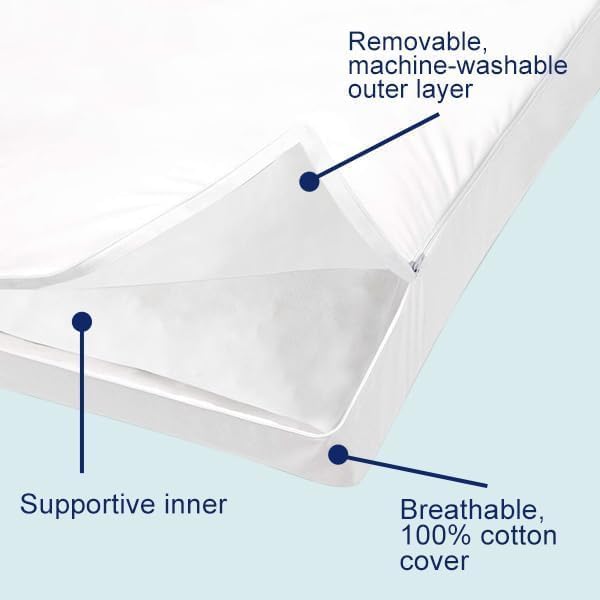 ACCURATEX King Pillow 1-Pack, Adjustable Shredded Memory Foam Pillow