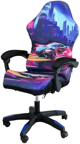 Gaming Chair Covers, 3D Printing One-piece Fit Cat Scratch Proof