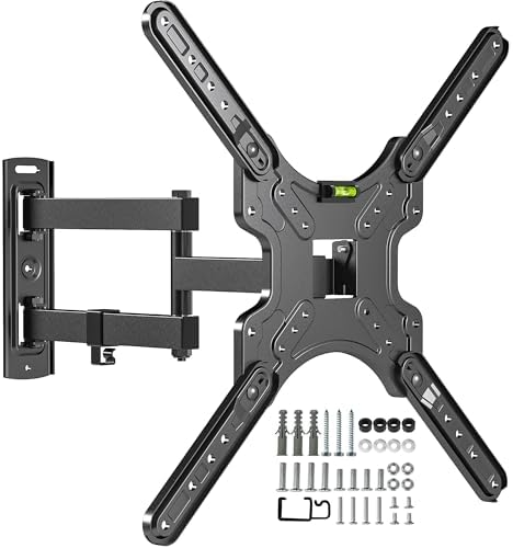 Full Motion Corner TV Wall Mount for 26-55 Inch TVs