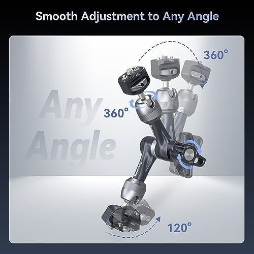 SMALLRIG 7" Rosette Magic Arm, Adjustable Friction Articulating Arm