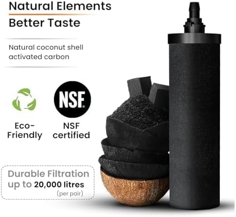 Phoenix Gravity 1.5G Water Filter System with Steel Stand & Carbon Filters