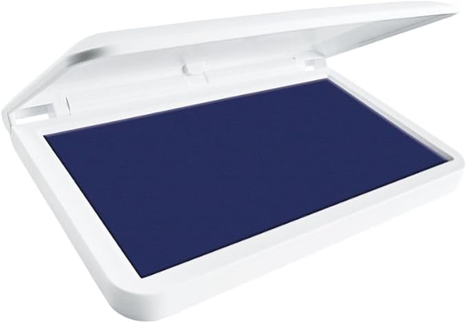 COLOP Make Series, Ink Stamp Pads, with Non-Toxic Premium Ink, Water-Based Acid-Free (Noble Blue, Make 2-2-3/4" x 4-1/4")