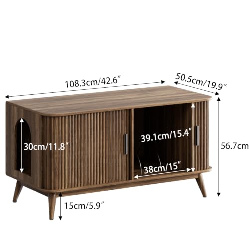 Modern Record Player Stand Vinyl Record Storage Up to 150 Records