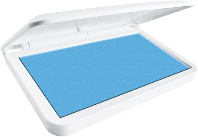 COLOP Make Series, Ink Stamp Pads, with Non-Toxic Premium Ink, Water-Based Acid-Free (Calm Blue, Make 2-2-3/4" x 4-1/4")