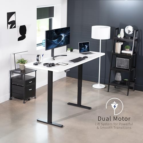VIVO White 71 x 30 in Standing Desk, DESK-KIT-E2B7W