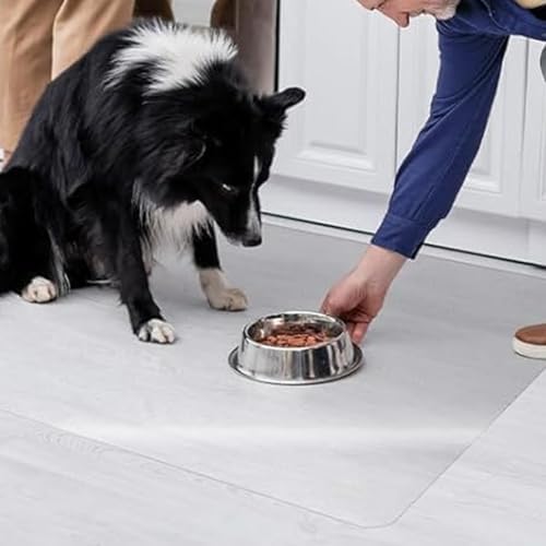 C Chair Mat Heavy Duty Desk Chair Mat for Tile & Hardwood Floors Durable Plastic Floor Protector for Office & Kitchen Various Sizes (60x100cm to 190x240cm) 1mm Thickness