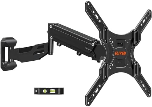 ELIVED Spring Arm TV Mount for 26-55" TVs, Max VESA 400x400, 66 Lbs Load