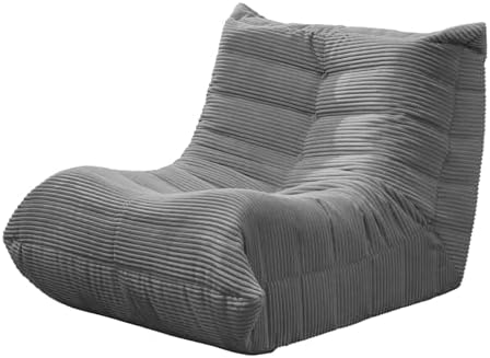 Hobestluk Medium Bean Bag Chairs Lounge Floor Chair BeanBag Couch Togo Sofa