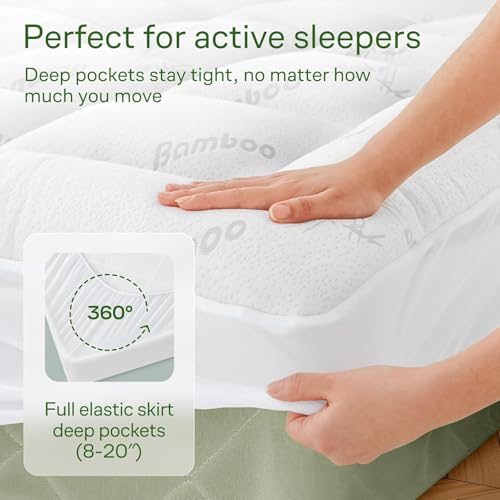 Queen Ultra Soft Mattress Topper — Back Pain Relief