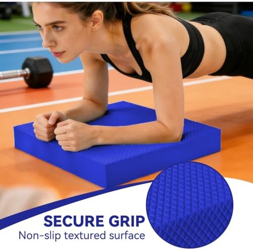 Large Thick Balance Pad Non-Slip Stability Trainer Yoga & Pilates