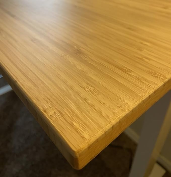 FLEXISPOT EN1 Bamboo Standing Desk (Bamboo, 55x28Inches)