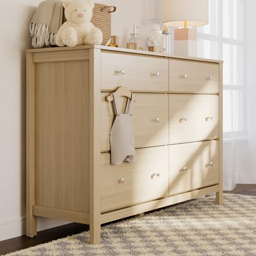 Horizon 6 Drawer Dresser, Driftwood
