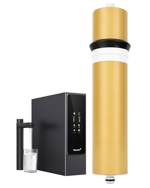 Ranein RO-600 600GPD RO Reverse Osmosis Membrane Replacement Filter, Compatible with V600 System, 36 Months Filter Life, Easy 3s No-Tool Replacement