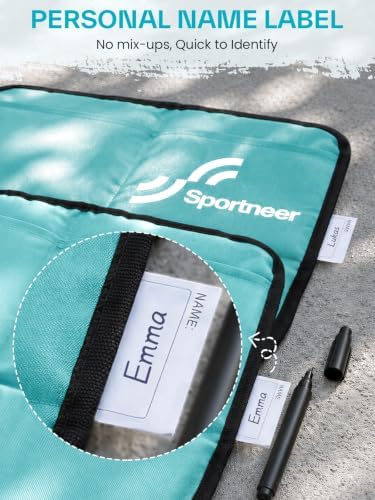 Sportneer Sitting Pad: Ultra-Light Waterproof Folding Seat Cushion for Kids, Compact Camping Mat for Backpacking, Hiking, Picnic & Bleachers, 0.2lb