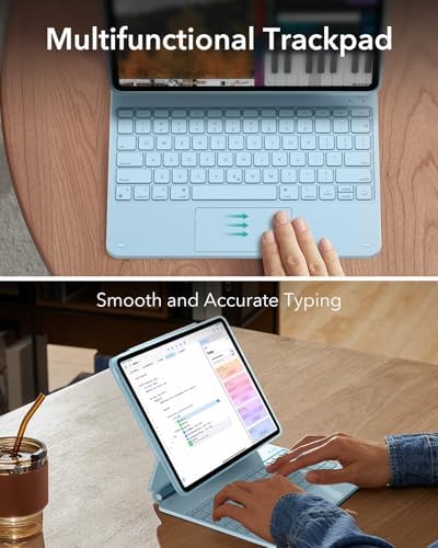 ESR for iPad Air 13 Inch Case Keyboard, Multi-Mode Magnetic Stand