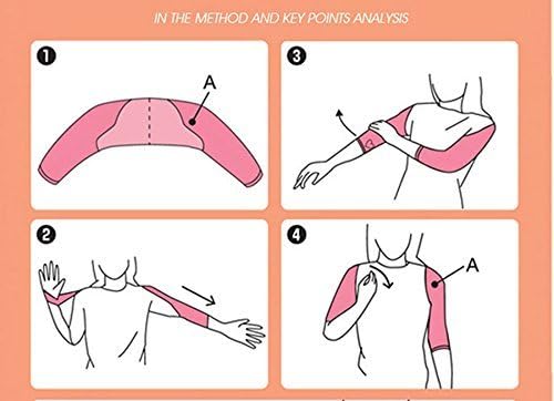 Gudessly Women's Slimming Arm Shapers Back Shoulder Support Wrap Correct Posture Corrector Humpback Prevent Shaperwear Compression Massaging Arms Lymphedema Support (L(fit US S), Nude)