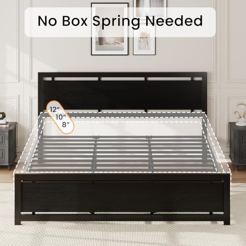 California King Bed Frames with Headboard and Footboard