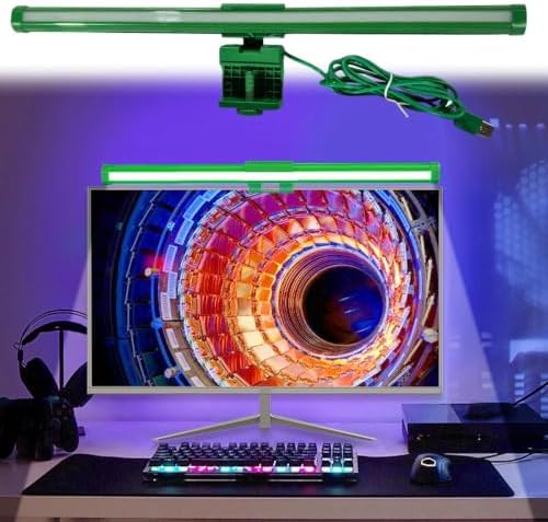 Screen Light Bar - Computer Lamp, Anti Glare, Desktop LED Fixture for Offic