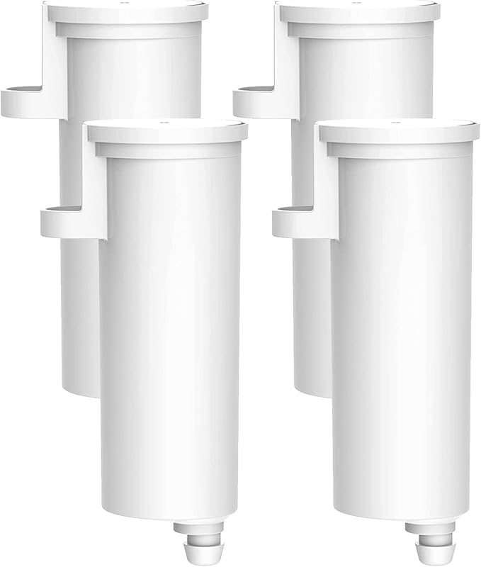Waterdrop C33 Ice Maker Filter, Compatible with GE® Opal Ice Maker, 4 Pack | Replacement for GE® Profile Opal Nugget Ice Maker Filter, P4INKFILTR, with Ring Pull, NSF 42&372 Certified, 4 Pack