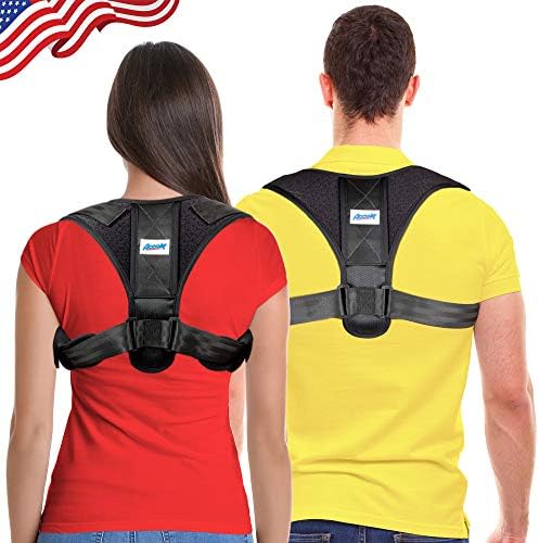Posture Corrector for Men and Women - Adjustable Upper Back Brace for Clavicle Support and Providing Pain Relief from Neck, Back and Shoulder(Universal)