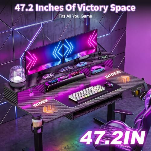 48 Inch Electric Standing Gaming Desk