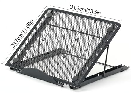 Huacan Large Light Pad Stand,Multifunction Angle Points Skidding Prevented Tracing Holder for Laptop LED Light Table and Most tracing Ligh Box pad (11.69x13.5in)