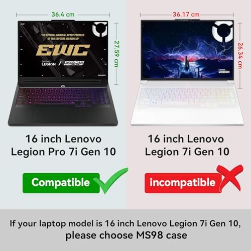 Smatree MS112 Hard EVA Case with Stand for 16 inch Lenovo Legion Pro 7