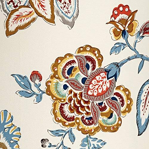 Katie Paisley Floral Large Pinched Drum Shade 14x16x11.5 (Spider)