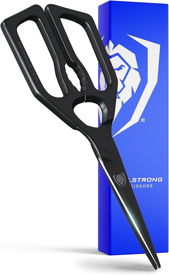 Dalstrong Japanese Stainless Steel Ambidextrous Kitchen Scissors - All Purpose - Heavy Duty - Detachable - Sharp Blade - Herbs, Pizza, Meat Cutting
