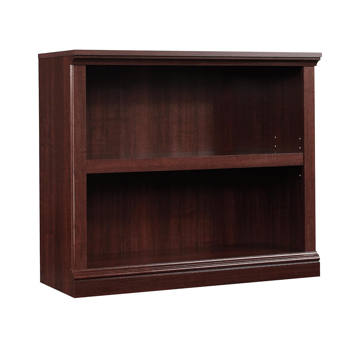 Miscellaneous Storage 2-Shelf Bookcase/ book shelf, Select Cherry finish