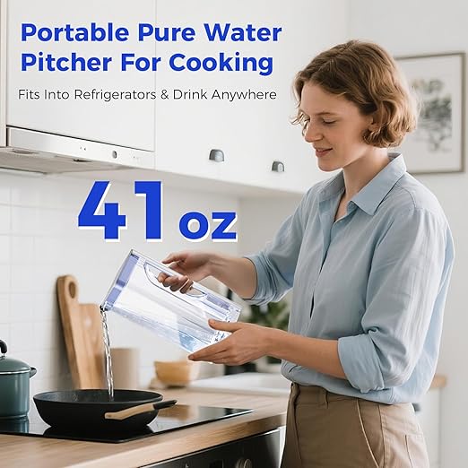 CT910G Countertop Reverse Osmosis Water Filter System, 7-Stage RO Water Filtration System, 528 Gallons Water Purifier, 3:1 Pure to Drain, NSF 372,42,58, Reduce TDS PFAS, No Installation