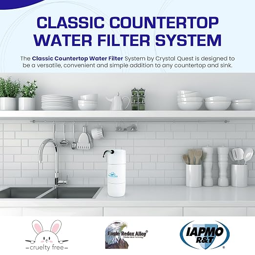 Classic Countertop Water Filter System, Smart Ultra (20,000 Gallons, White)